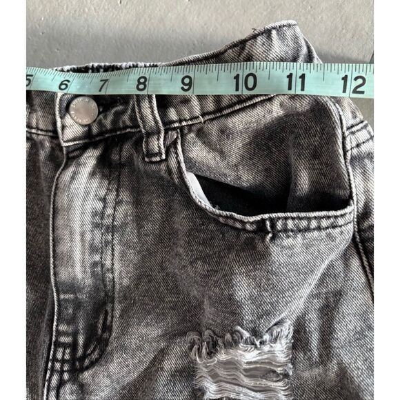 Shein Distressed Teen Black Jeans size 12-13Y - Picture 3 of 9